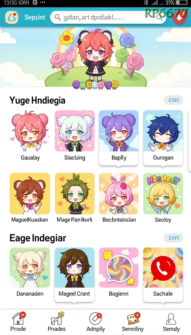 Cuplikan layar CAKRABOLA — menu navigasi